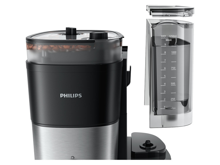Kaffeemaschine Brew PHILIPS Grind »HD7888/01«