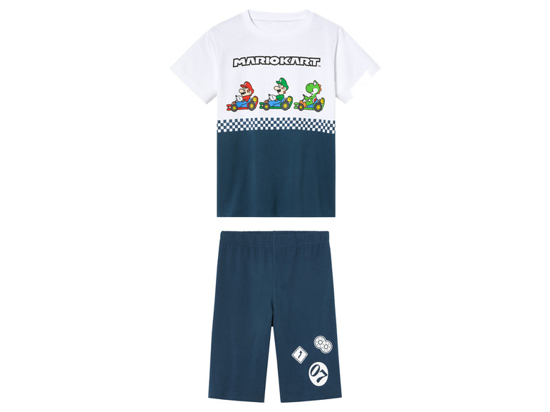 Gehe zu Vollbildansicht: Super Mario Brother Kleinkinder/Kinder Jungen Pyjama, kurz - Bild 5