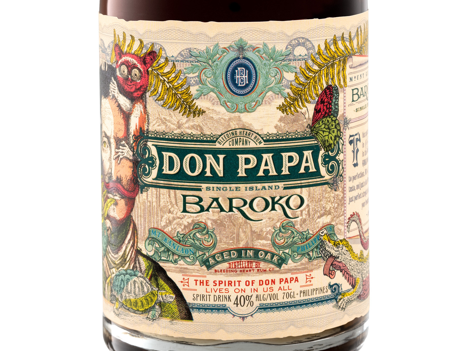 (Rum-Basis) | Papa Vol Don 40% LIDL Baroko