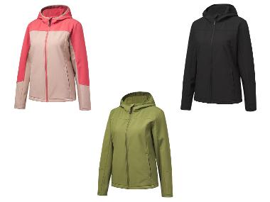 CRIVIT Damen Thermo-Softshelljacke, wasserabweisendes Obermaterial