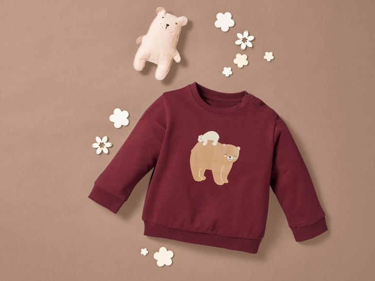 Gehe zu Vollbildansicht: lupilu® Baby Sweatshirt mit hohem Baumwollanteil - Bild 9