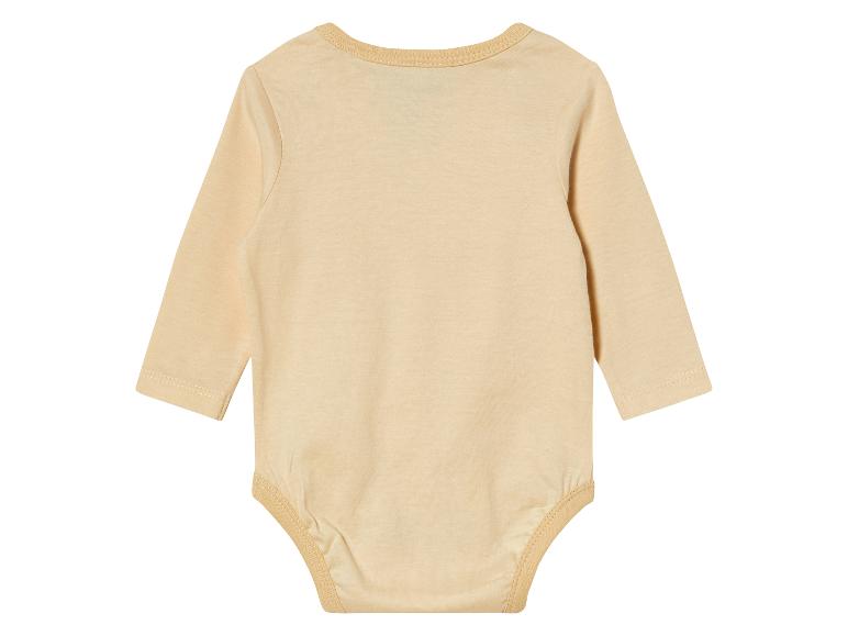 Gehe zu Vollbildansicht: lupilu® Baby Bodys, langarm, 3 Stück - Bild 13