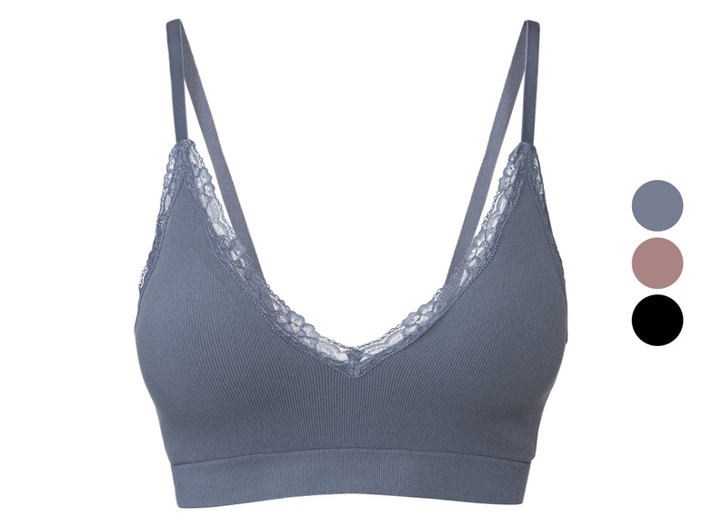 Gehe zu Vollbildansicht: esmara® Damen Seamless-Bustier in Ripp-Qualität - Bild 1