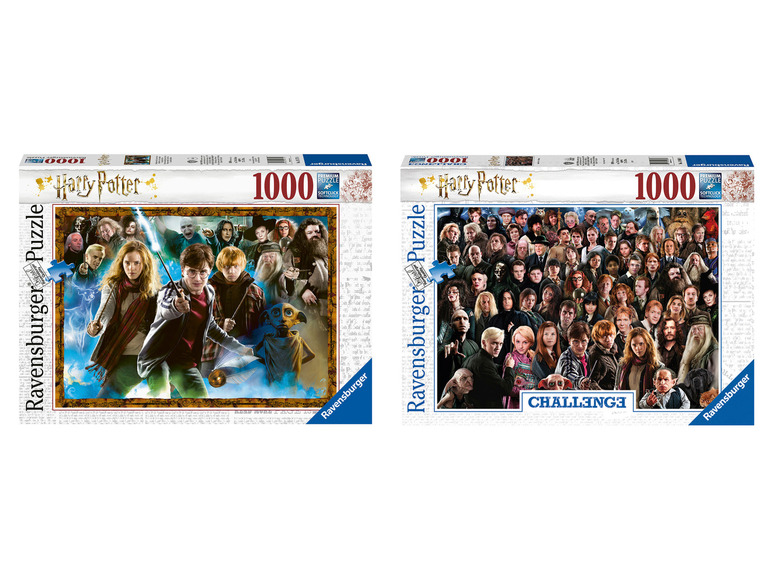 Gehe zu Vollbildansicht: Ravensburger Harry Potter Puzzle, 1000 Teile - Bild 1