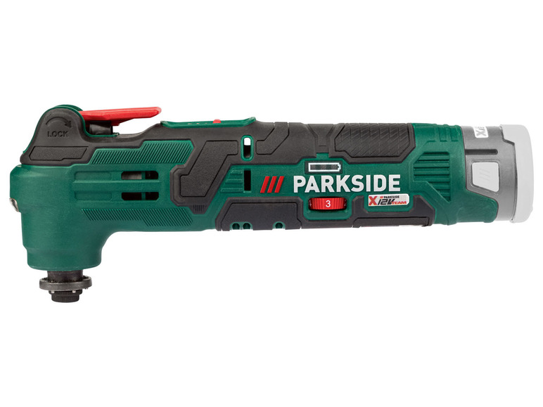 PARKSIDE® D4«, ohne Akku-Multifunktionswerkzeug 12 V Ladegerät und Akku 12 »PAMFW