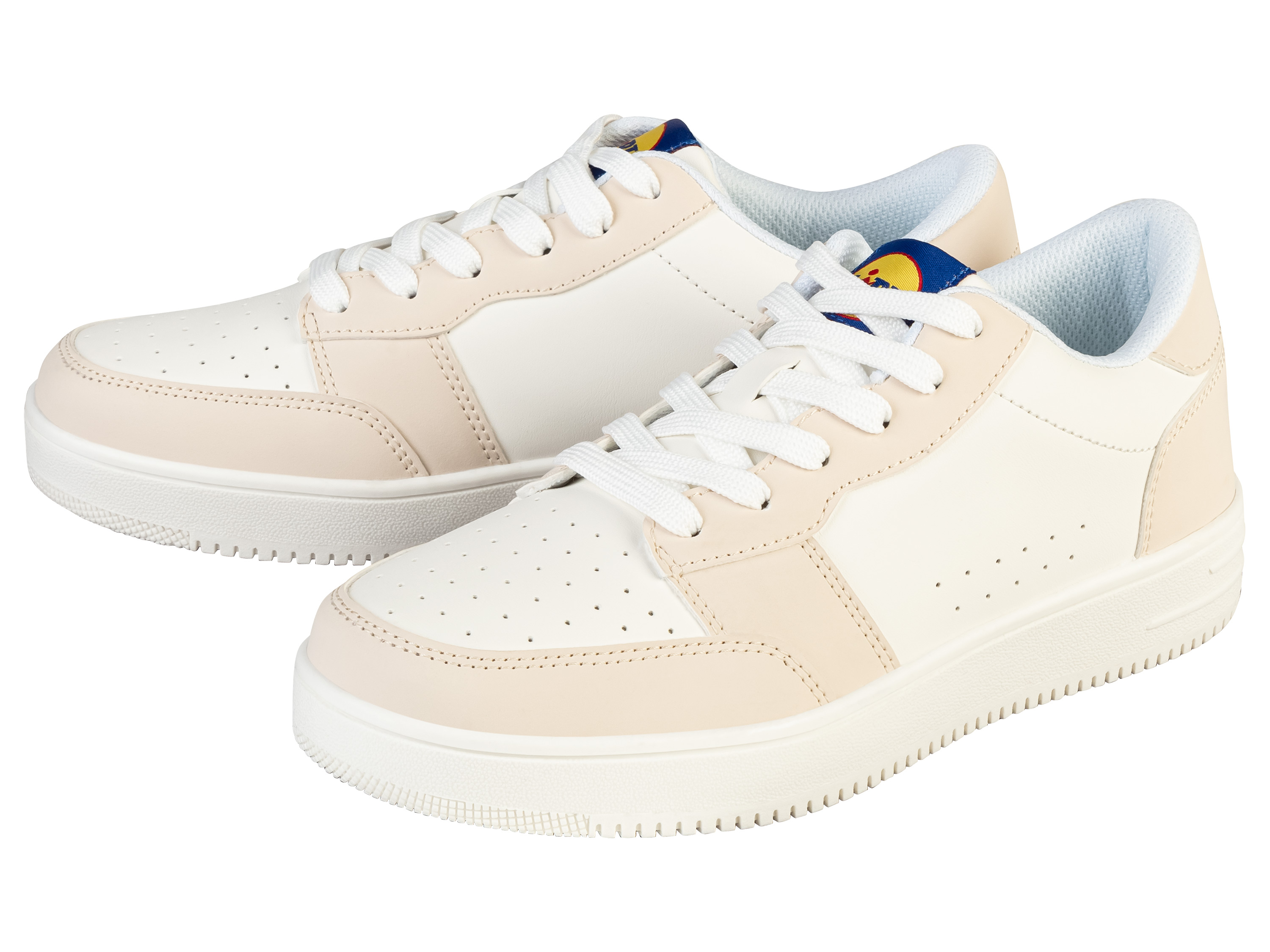 esmara® Damen Sneaker Lidl (weiß, 40) 40