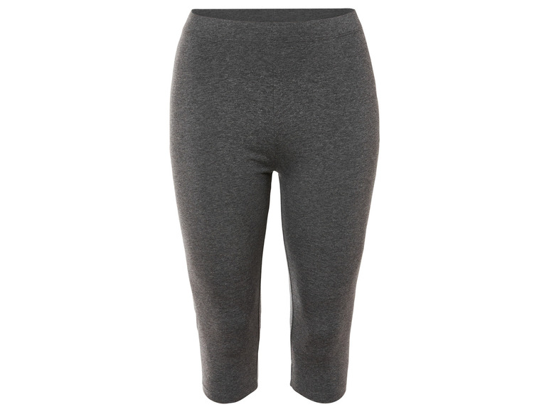 Gehe zu Vollbildansicht: esmara® Damen Capri-Leggings mit hohem Bio-Baumwollanteil - Bild 5