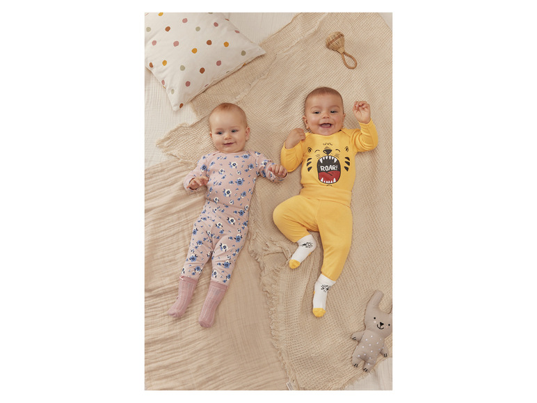 Gehe zu Vollbildansicht: lupilu® Baby Leggings, 2er-Set - Bild 9