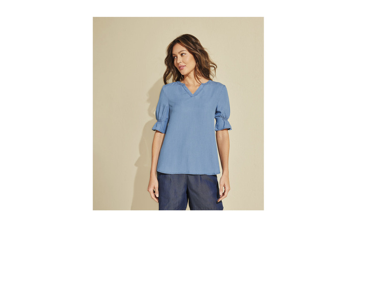 Gehe zu Vollbildansicht: esmara® Damen Blusenshirt, besonders weich - Bild 3