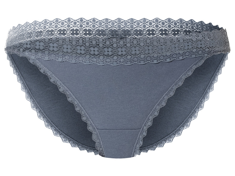 Gehe zu Vollbildansicht: esmara® Damen Slips, 3 Stück, mit Spitze - Bild 7