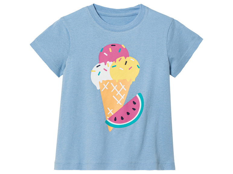 Gehe zu Vollbildansicht: lupilu® Kleinkinder T-Shirts, 2 Stück, aus reiner Baumwolle - Bild 13