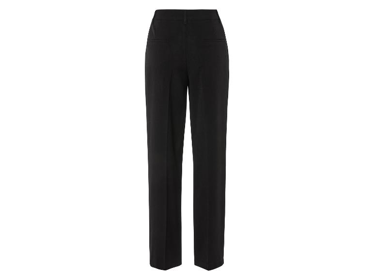 Gehe zu Vollbildansicht: esmara® Damen Wide-Leg-Hose, mit Bügelfalte - Bild 7