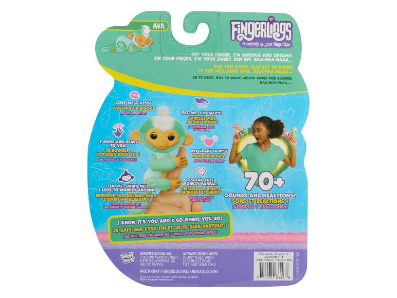 Gehe zu Vollbildansicht: Fingerlings Fingerpuppe 2.0 Basic Monkey - Bild 26