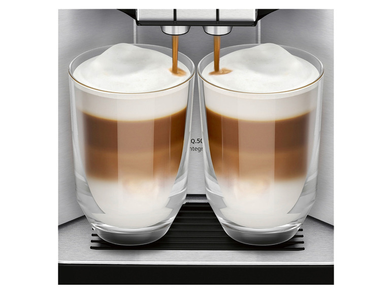 Kaffeevollautomat, Edelstahl Siemens EQ500 TQ507D03 integral,