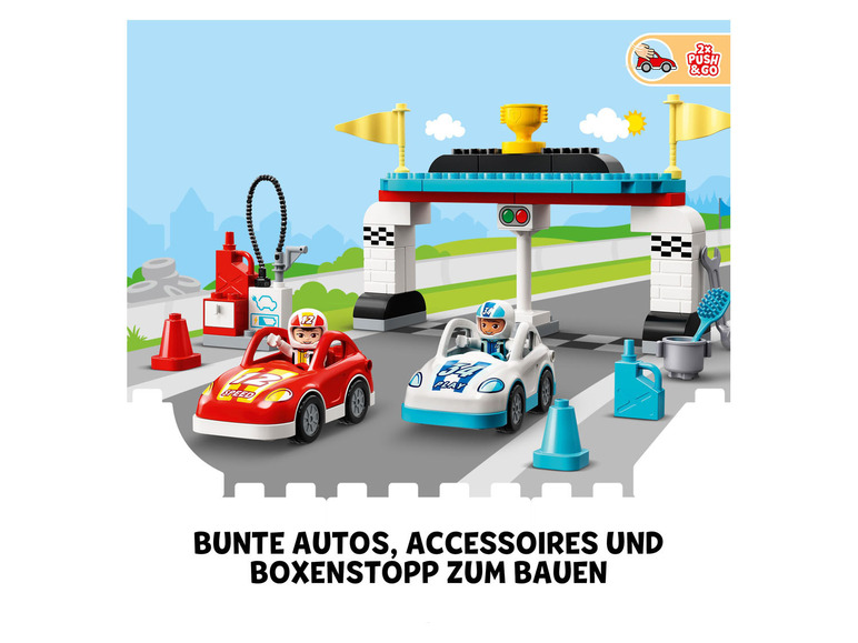 Gehe zu Vollbildansicht: LEGO® DUPLO® 10947 »Rennwagen« - Bild 7