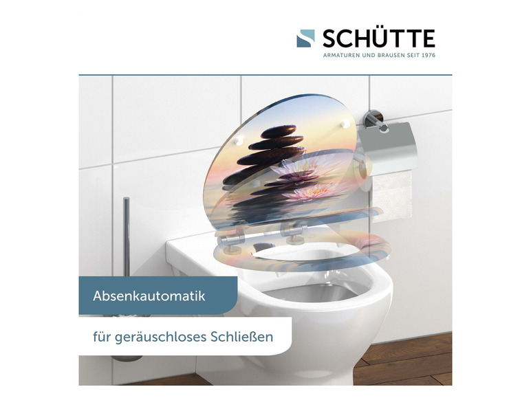 Gehe zu Vollbildansicht: Schütte WC Sitz, aus MDF, mit Absenkautomatik - Bild 9