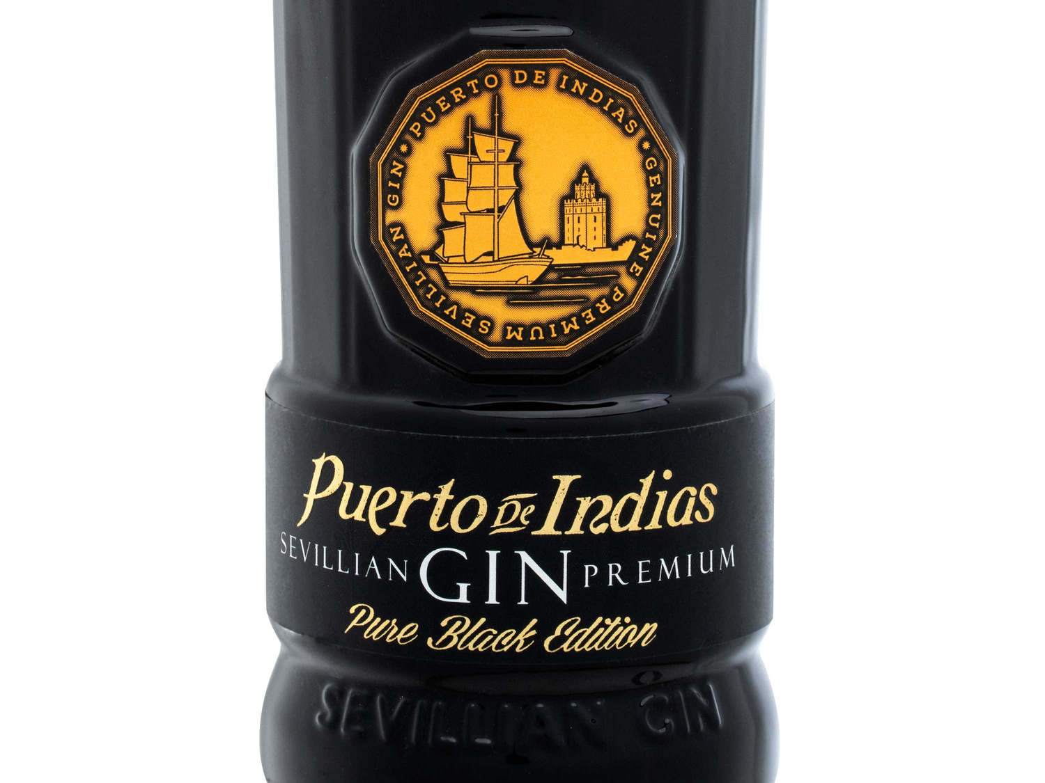 Puerto de Indias Dry Gin Pure Black 40% Vol Edition