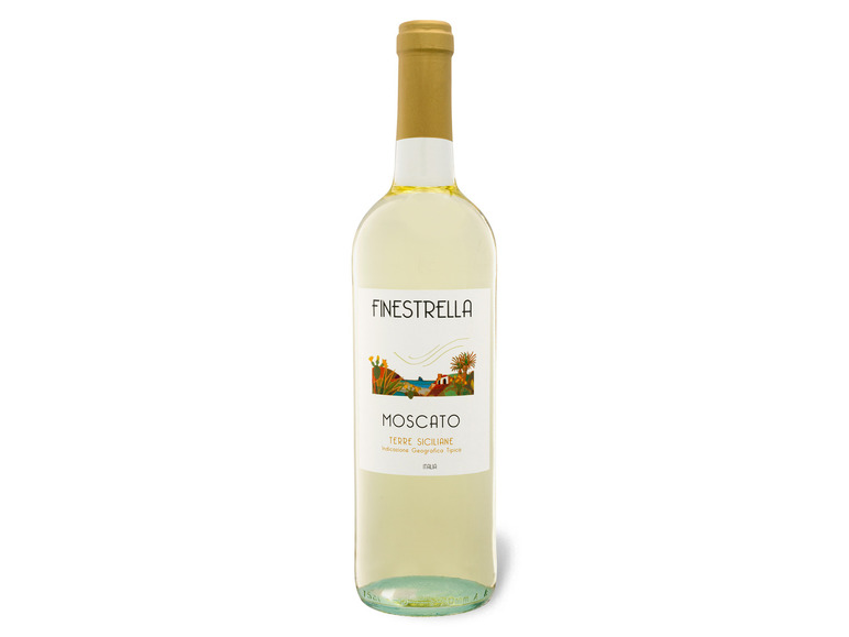 2021 Finestrella trocken, Terre IGT Siciliane Moscato Weißwein