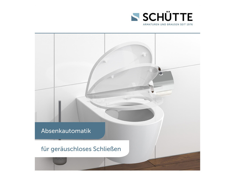 Gehe zu Vollbildansicht: Schütte WC-Sitz High Gloss mit Absenkautomatik und Schnellverschluss - Bild 56