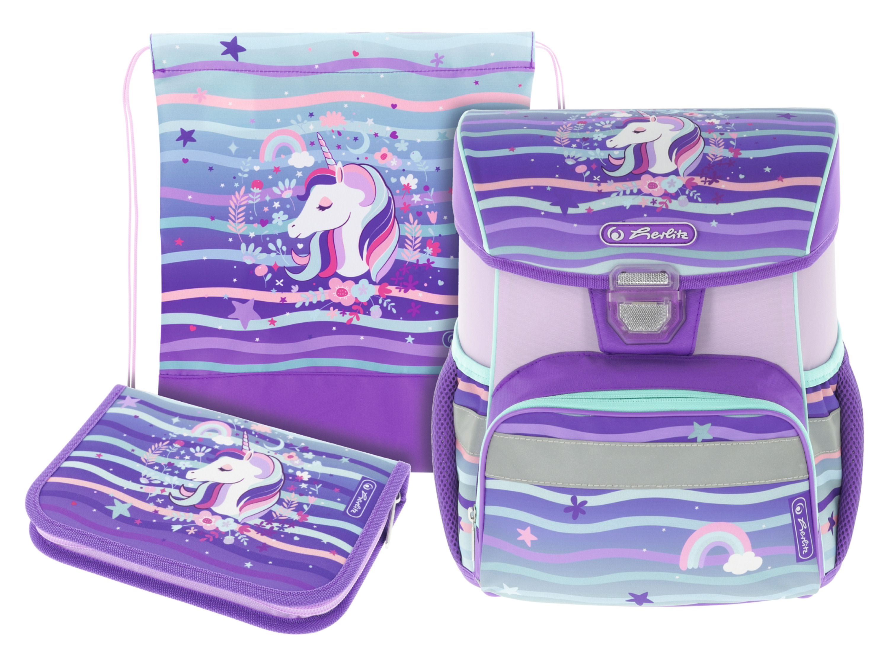 HERLITZ Schulranzen Loop Plus (Sweet Unicorn)