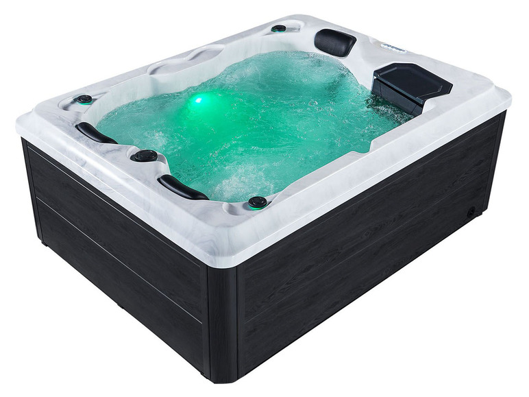 31 »Oasis«, Whirlpool mit Artsauna LED-Lichtspiel Massagedüsen,
