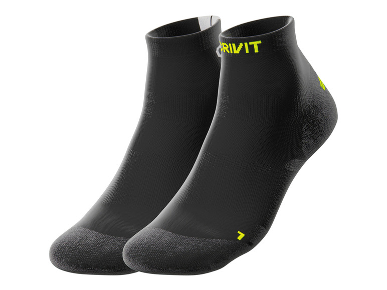 Gehe zu Vollbildansicht: CRIVIT Herren Fahrradsocken, 2 Paar, mit SmartStep-Fußbett - Bild 2