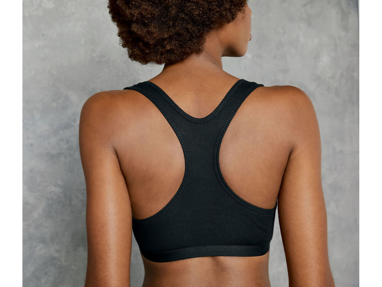 Gehe zu Vollbildansicht: esmara® Damen Bustier, mit Bio-Baumwolle - Bild 4