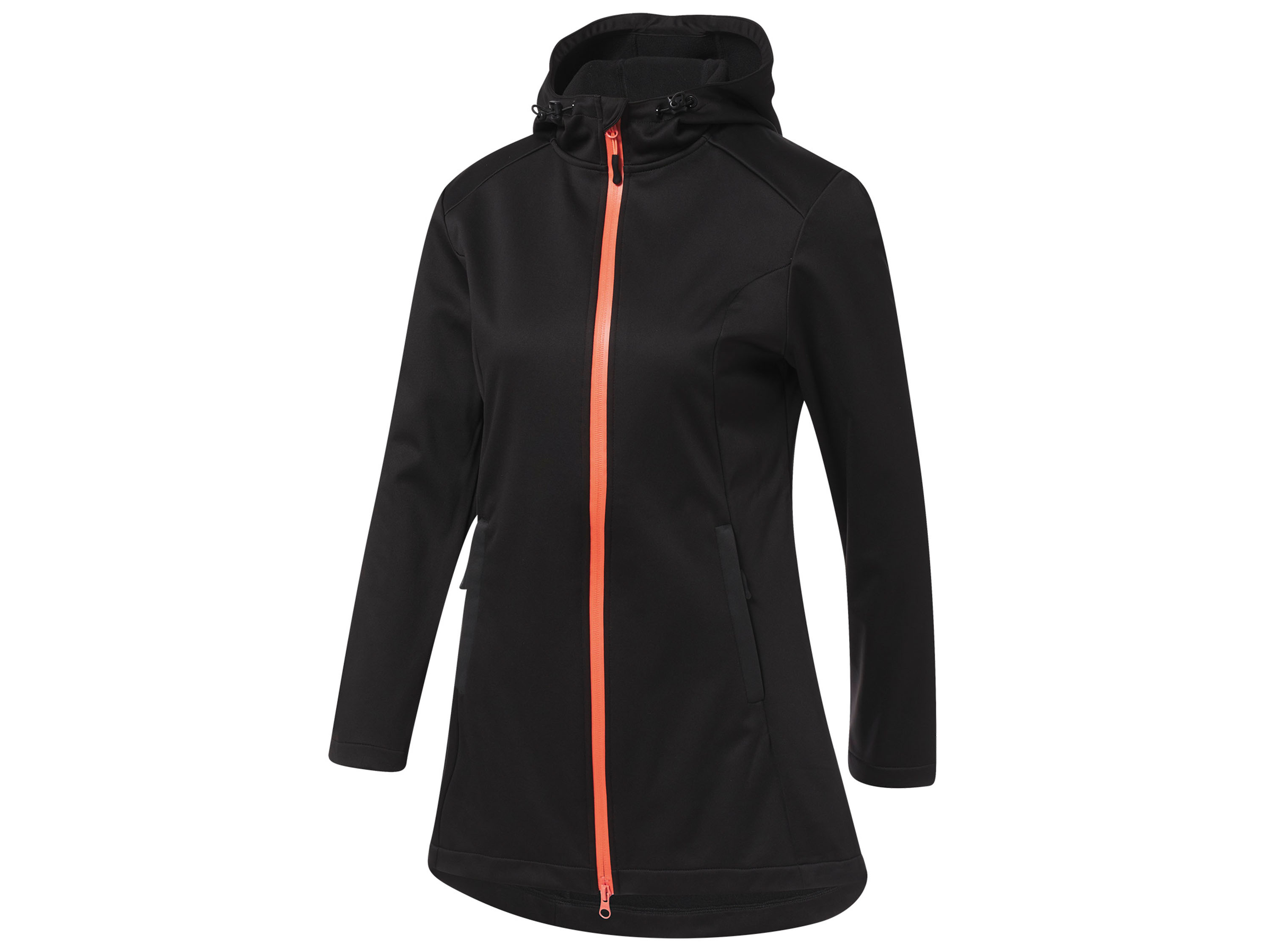 Rocktrail Damen Mantel Softshell (Schwarz, XS (32/34)) XS (32/34)