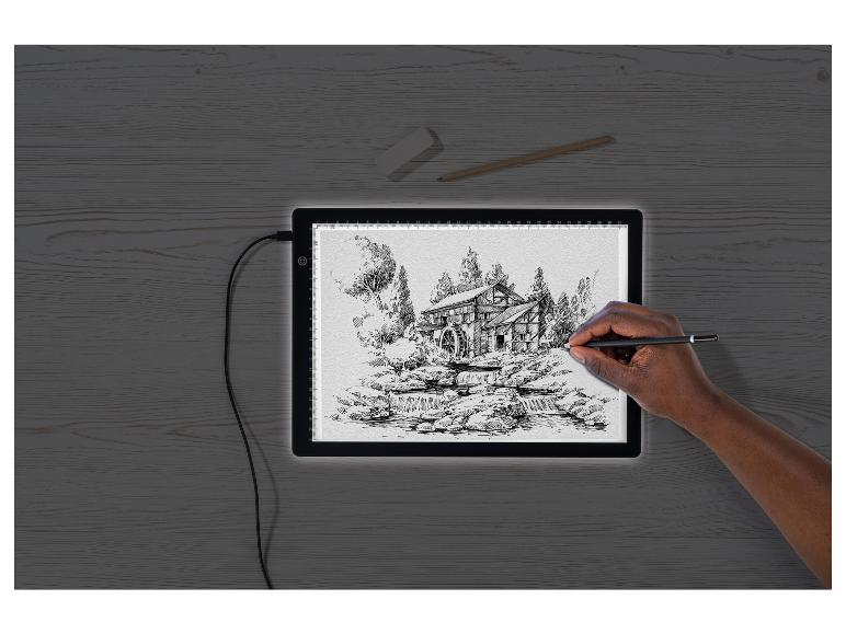 Gehe zu Vollbildansicht: crelando® LED-Lightpad, mit 3 einstellbaren Helligkeitsstufen - Bild 7