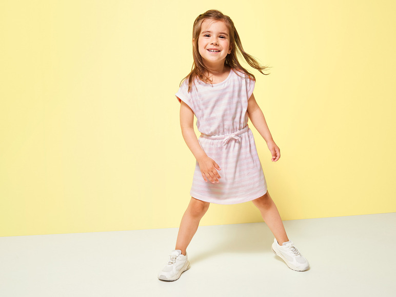 Gehe zu Vollbildansicht: lupilu® Kleinkinder Mädchen Kleid mit Tunnelzug - Bild 2