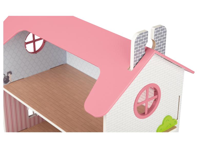 Gehe zu Vollbildansicht: Playtive Puppenhaus, aus Holz - Bild 4