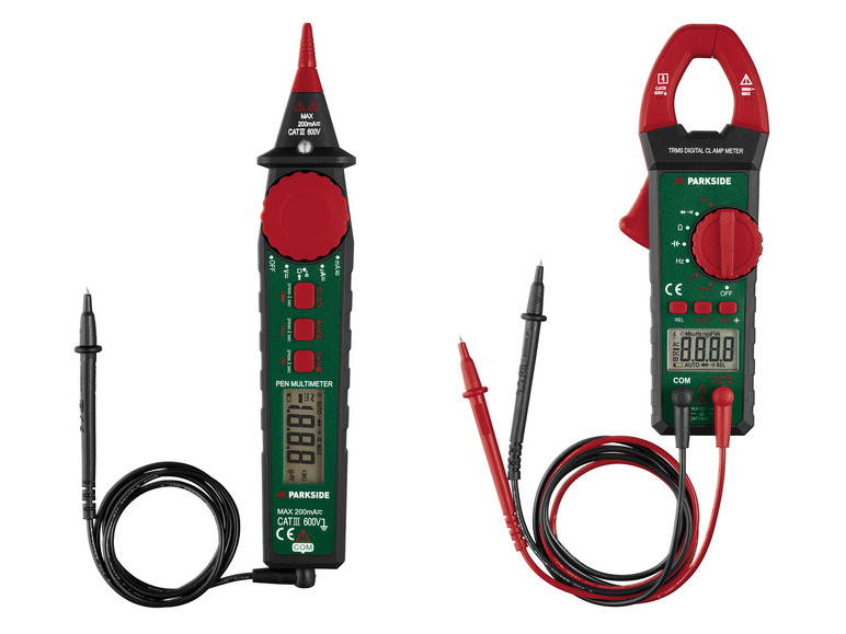 Gehe zu Vollbildansicht: PARKSIDE® Zangen-Multimeter »PZM 2 B4« / Stift-Multimeter »PSM 2 B4«, mit Auto-Off-Funktion - Bild 1