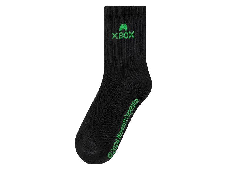 Gehe zu Vollbildansicht: PLAYSTATION / XBOX Kinder Socken, 3 Paar, mit Baumwolle - Bild 3