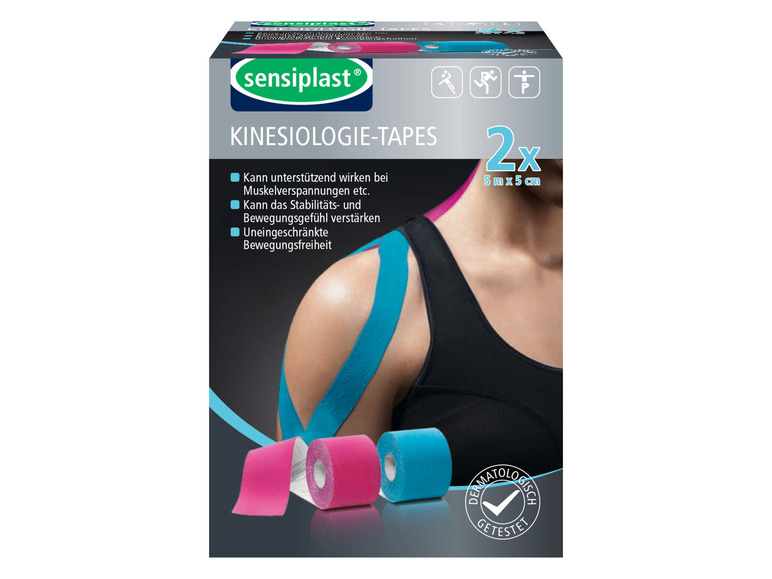 Gehe zu Vollbildansicht: sensiplast® Kinesiologie-Tapes, 2er Set - Bild 6