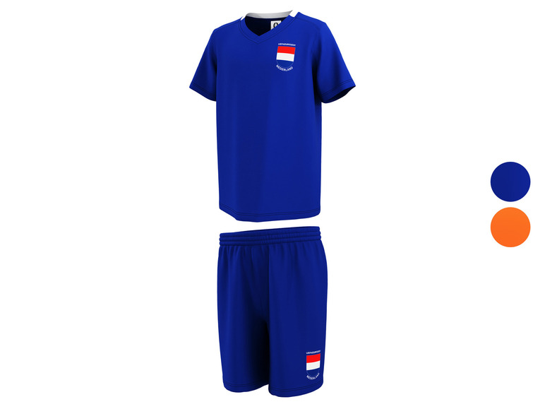 Gehe zu Vollbildansicht: Kleinkinder/Kinder Jungen/Mädchen Trikot-Set »UEFA EURO 2024«, Niederlande - Bild 1