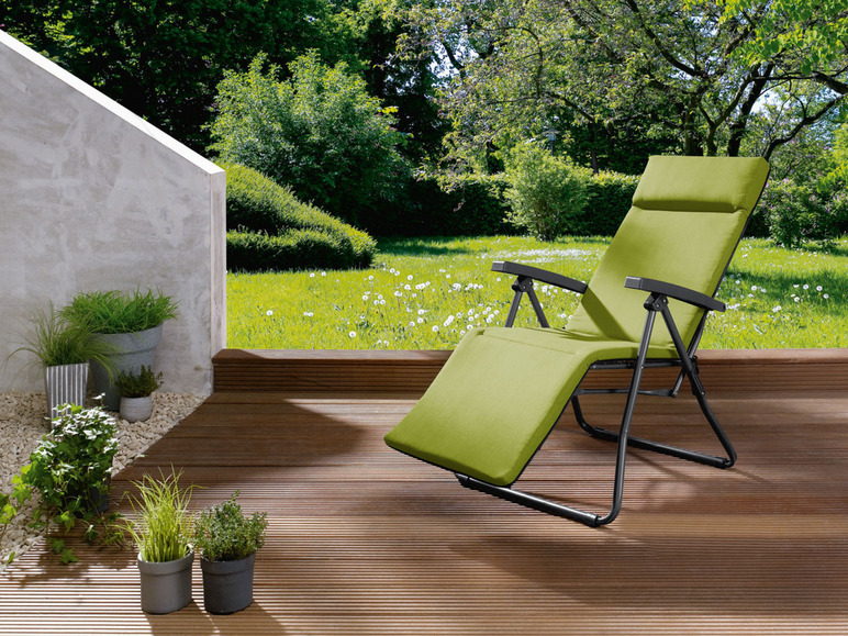 LIVARNO home Relaxsessel mit grün/anthrazit Auflage,