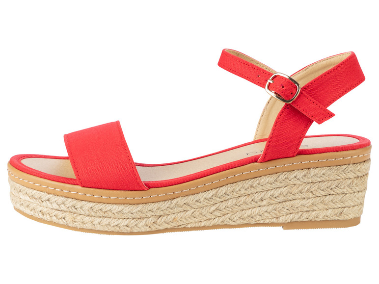 Gehe zu Vollbildansicht: esmara® Damen Keilsandalen im sommerlichen Bast-Look - Bild 9