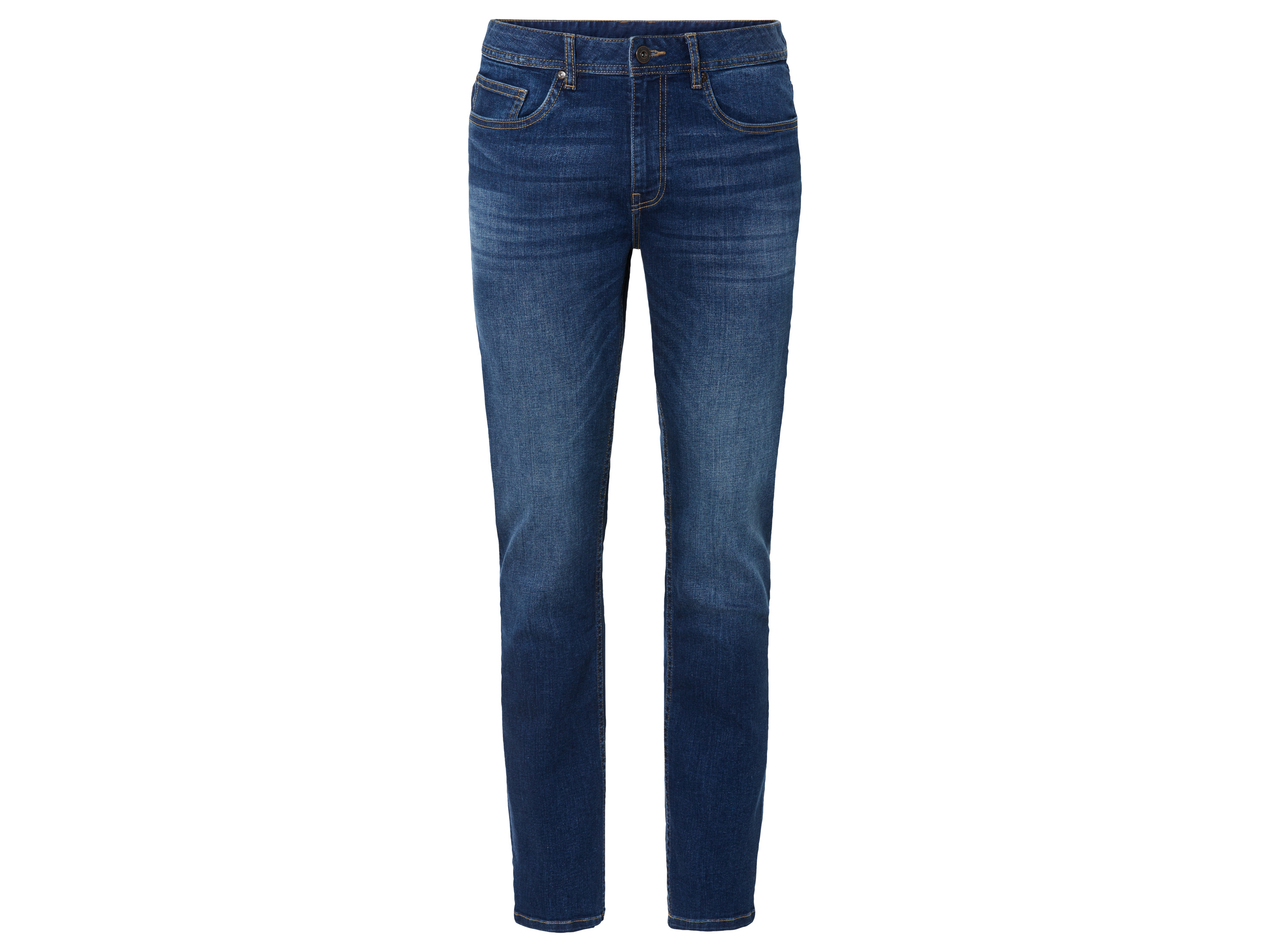 LIVERGY® Herren Jeans Slim Fit (48 (32/32), blau) 48 (32/32)