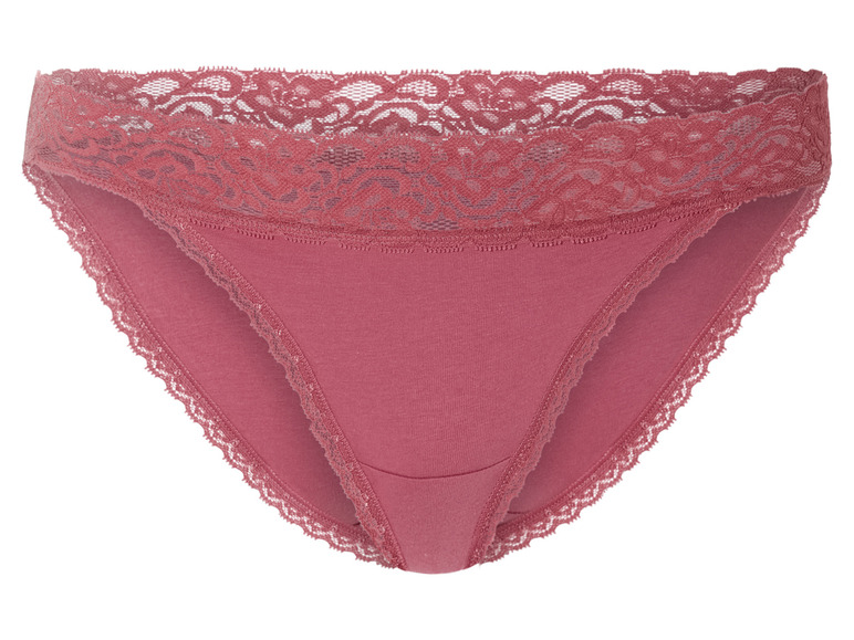 Gehe zu Vollbildansicht: esmara® Damen Slips, 5 Stück, mit eleganter Spitze - Bild 18