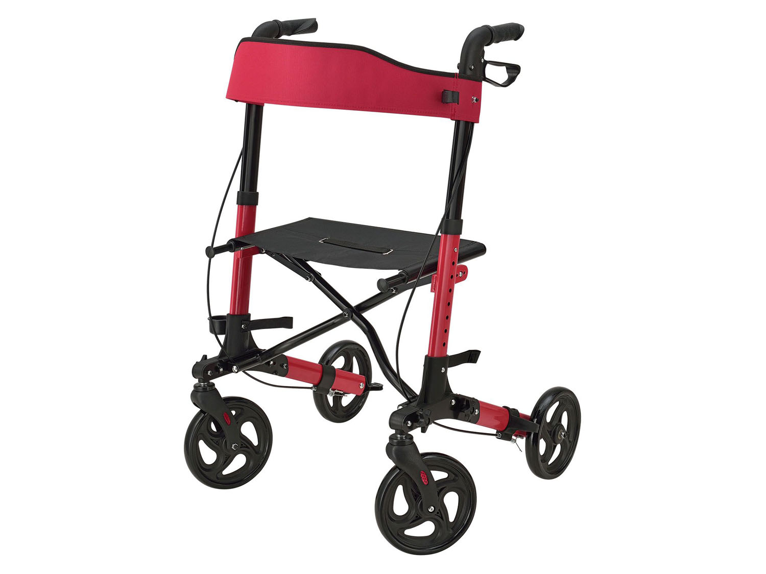 Juskys Rollator (rot)