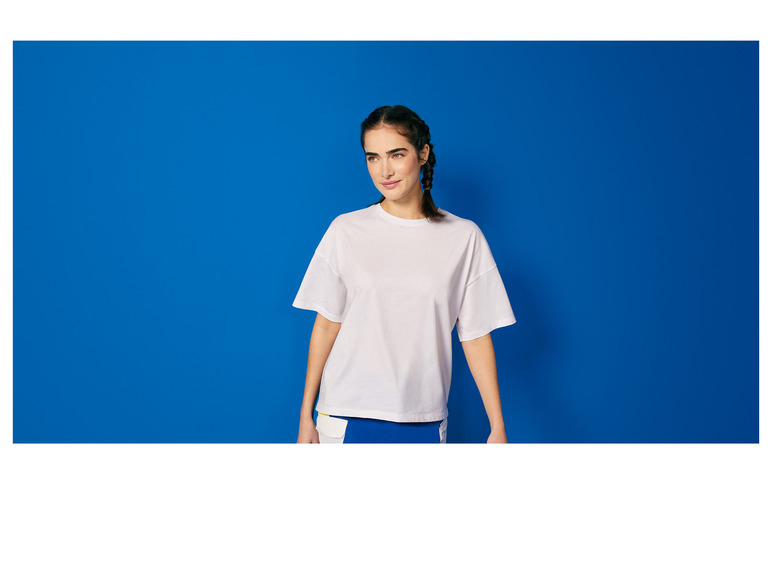 Gehe zu Vollbildansicht: esmara® Damen T-Shirt mit Lidl-Print - Bild 3