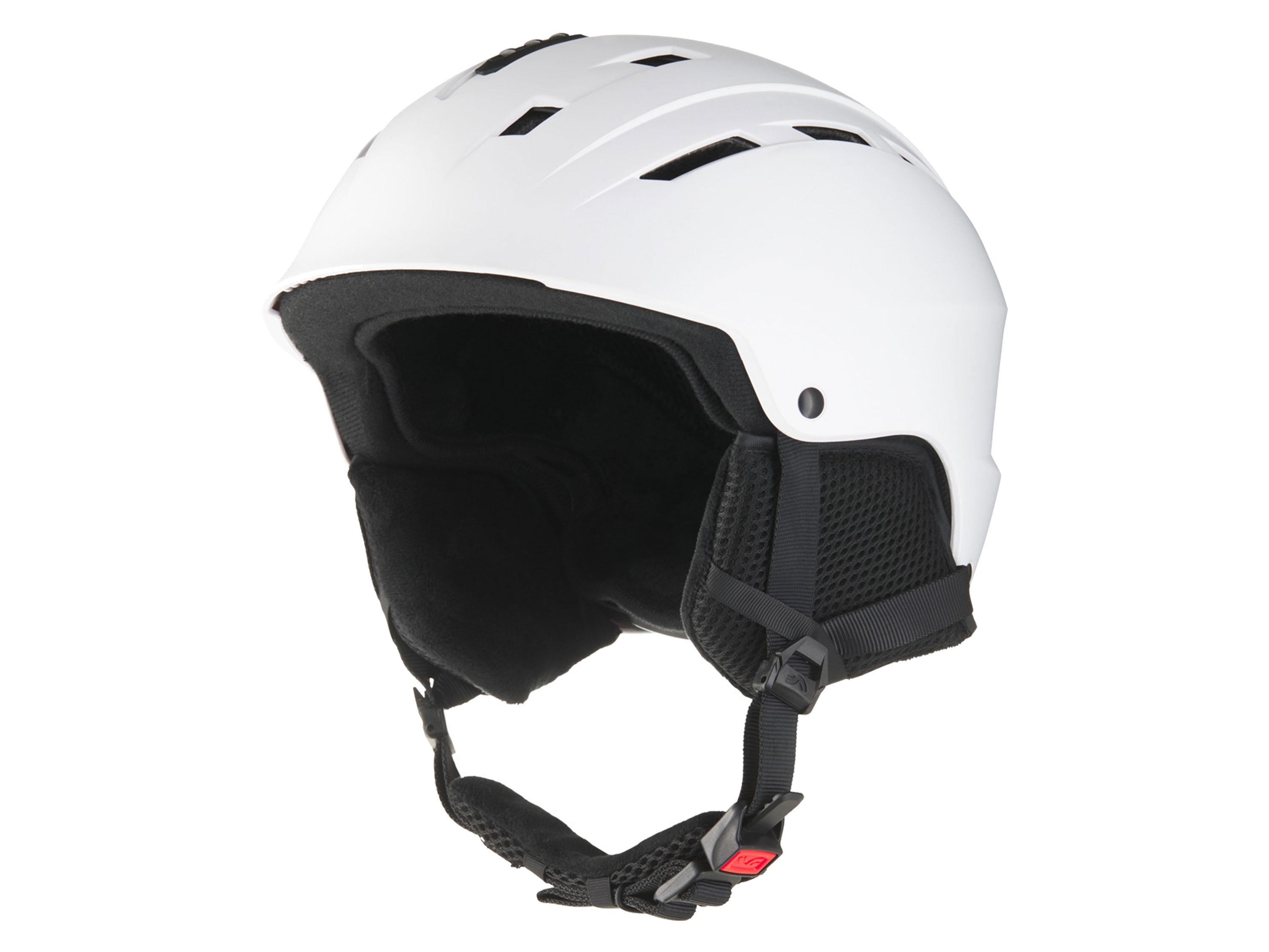 CRIVIT Ski- und Snowboardhelm (M/L, weiß/schwarz) M/L