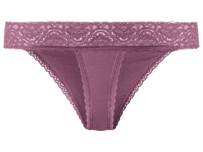 Gehe zu Vollbildansicht: esmara® Damen String, mit Spitze, 5 Stück - Bild 18