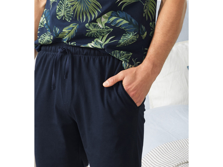 Gehe zu Vollbildansicht: LIVERGY® Herren Pyjama mit Bindeband und Eingrifftaschen - Bild 13
