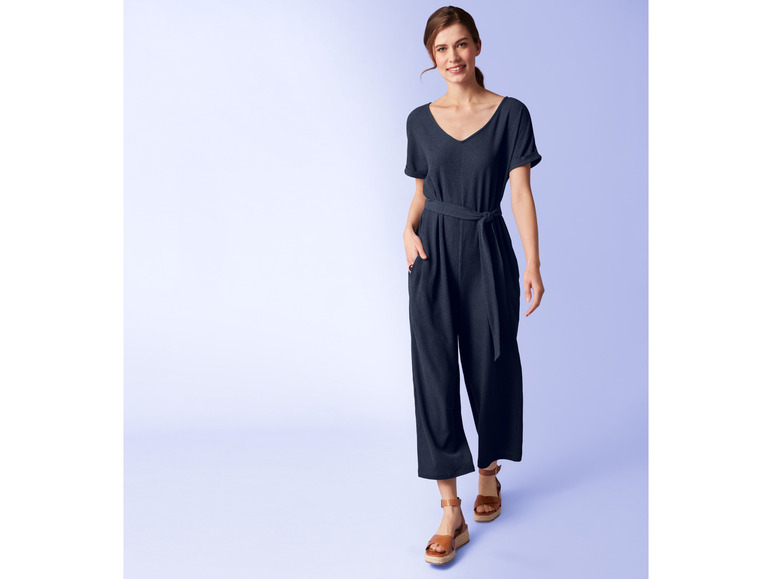 Gehe zu Vollbildansicht: esmara® Damen Jumpsuit, weites Bein - Bild 8