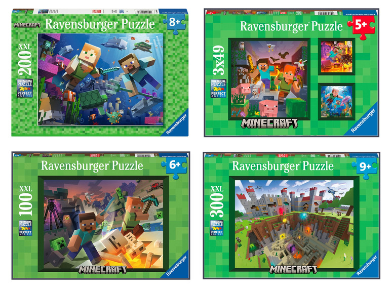 Gehe zu Vollbildansicht: Ravensburger Minecraft Puzzle - Bild 1