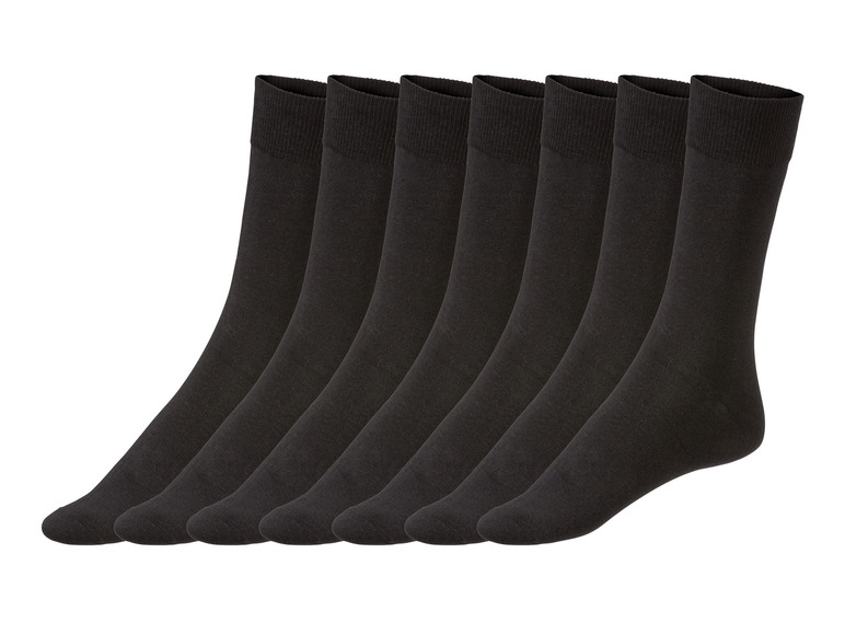 Gehe zu Vollbildansicht: LIVERGY® Herren Socken, 7 Paar, mit Bio-Baumwolle - Bild 2