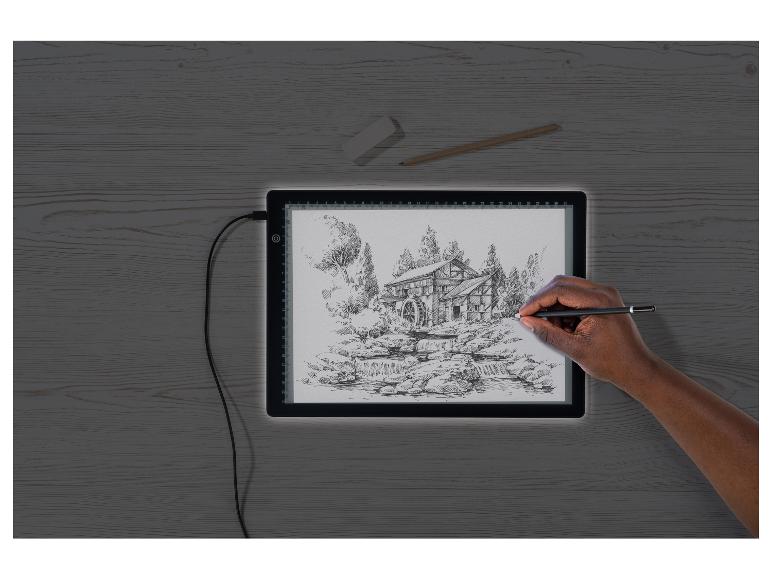 Gehe zu Vollbildansicht: crelando® LED-Lightpad, mit 3 einstellbaren Helligkeitsstufen - Bild 8