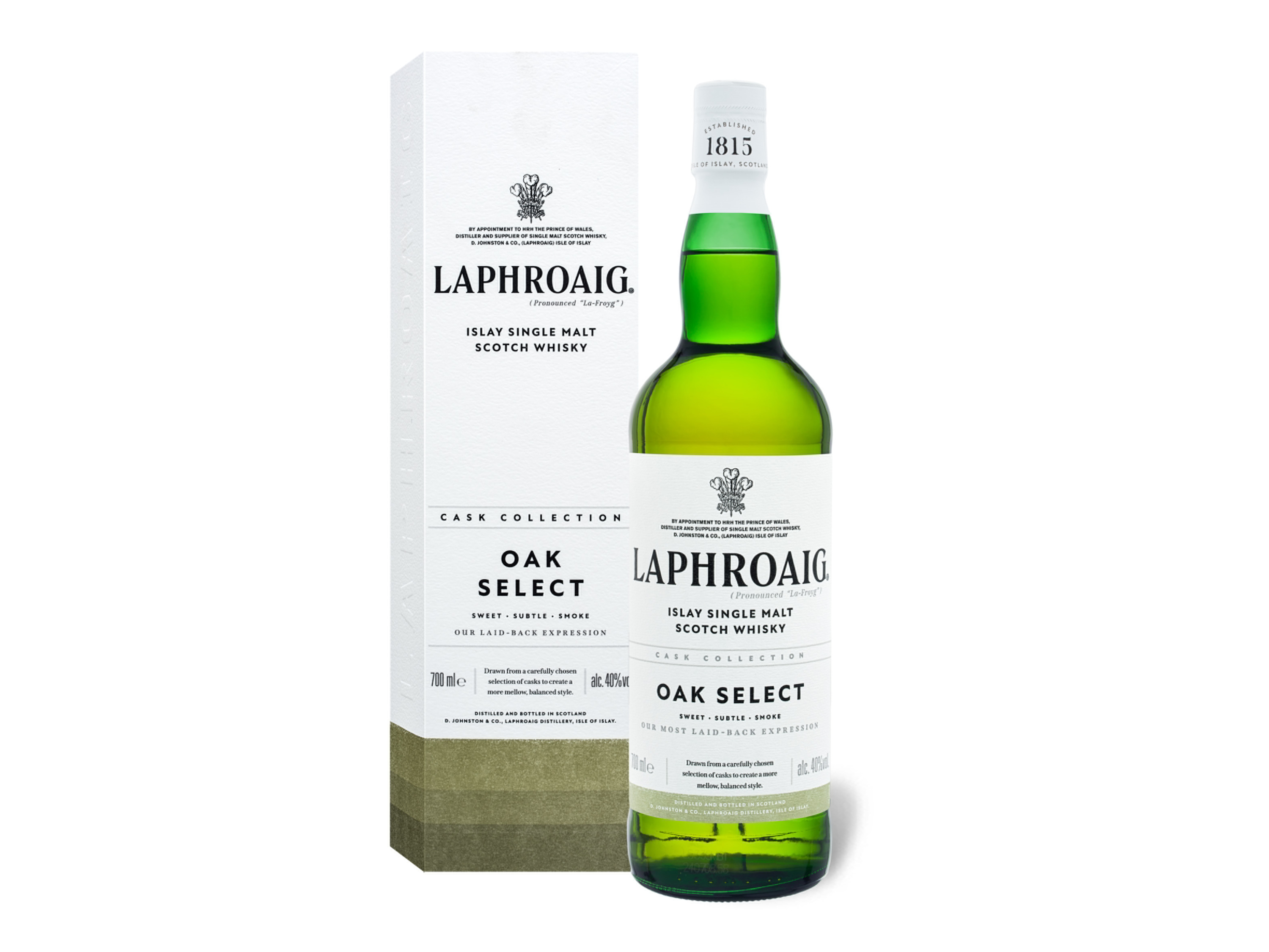 Laphroaig Select Islay Single Malt Scotch Whisky mit Geschenkbox 40% Vol