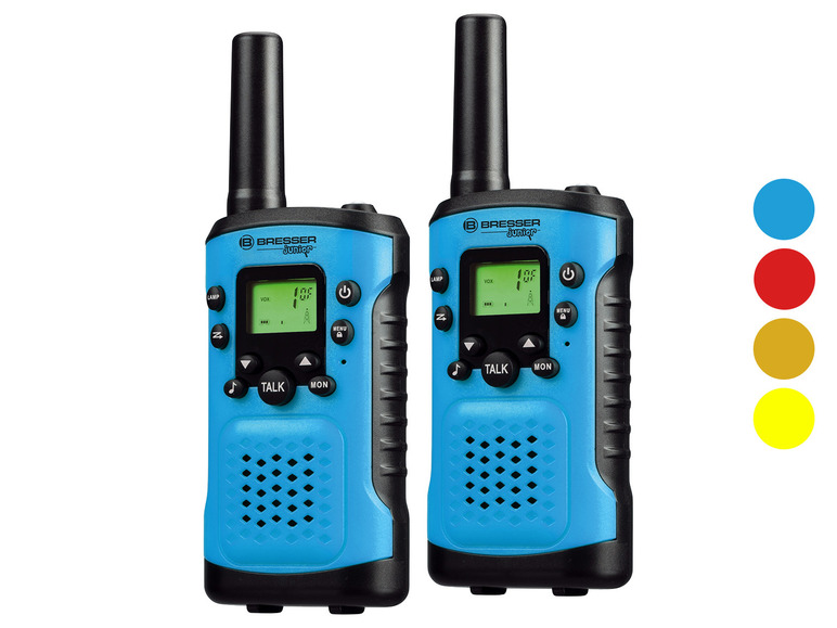 Gehe zu Vollbildansicht: BRESSER Junior Walkie-Talkies 2er Set - Bild 1